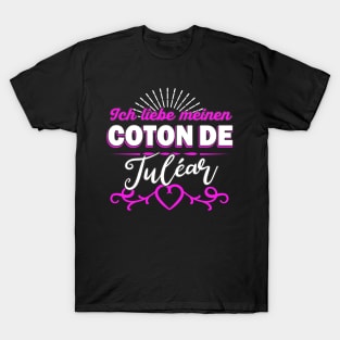 Ich liebe meinen Coton de Tuléar T-Shirt